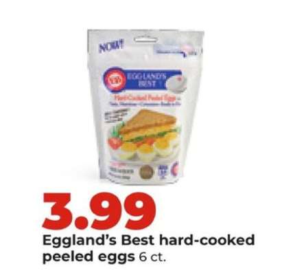 Eggland's Best Hard-Cooked Peeled Eggs