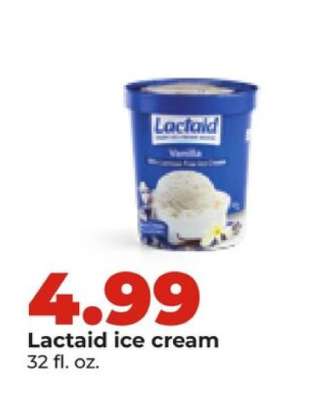 Lactaid Ice Cream