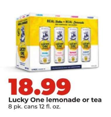Lucky One lemonade or tea