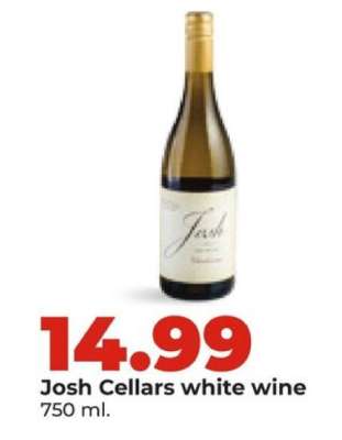 Josh Cellars white wine