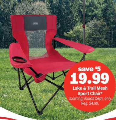 Lake & Trail Mesh Sport Chair