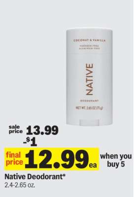 Native Deodorant