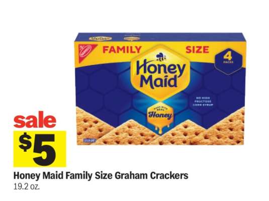 Honey Maid Family Size Graham Crackers