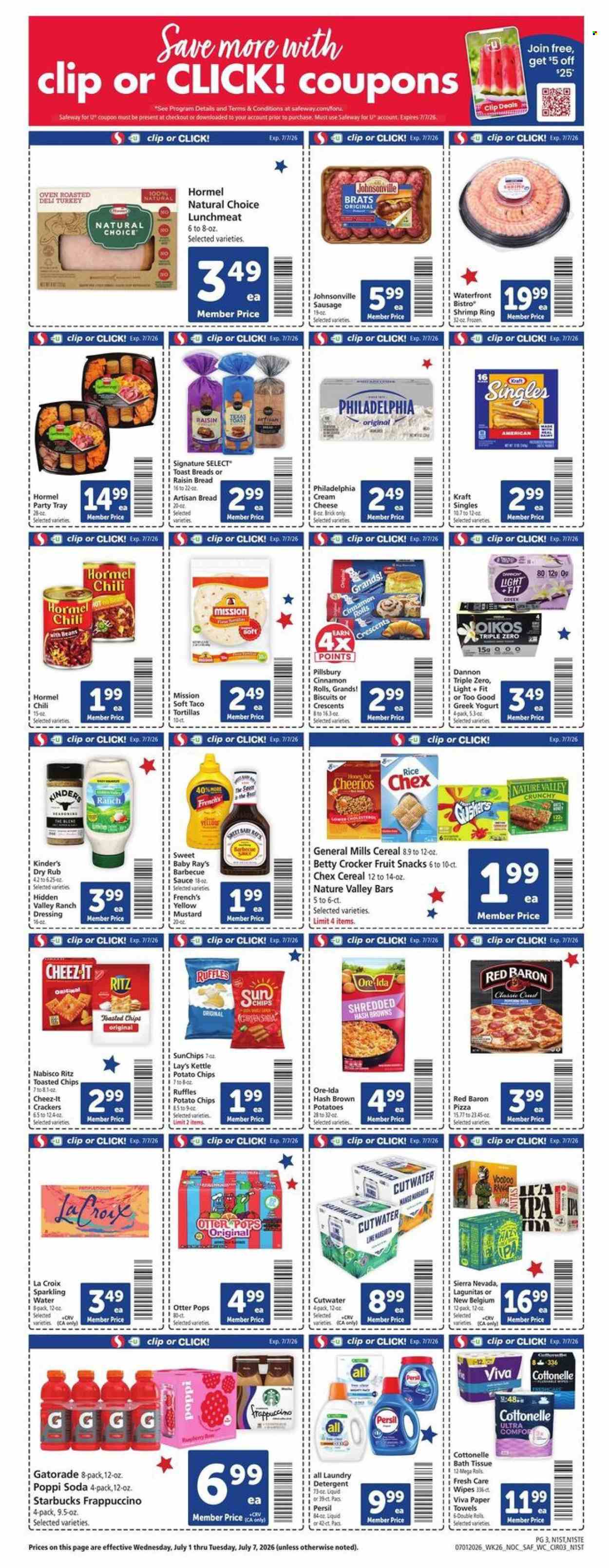 Safeway ad - 07/01/2026 - 07/07/2026. Page 3