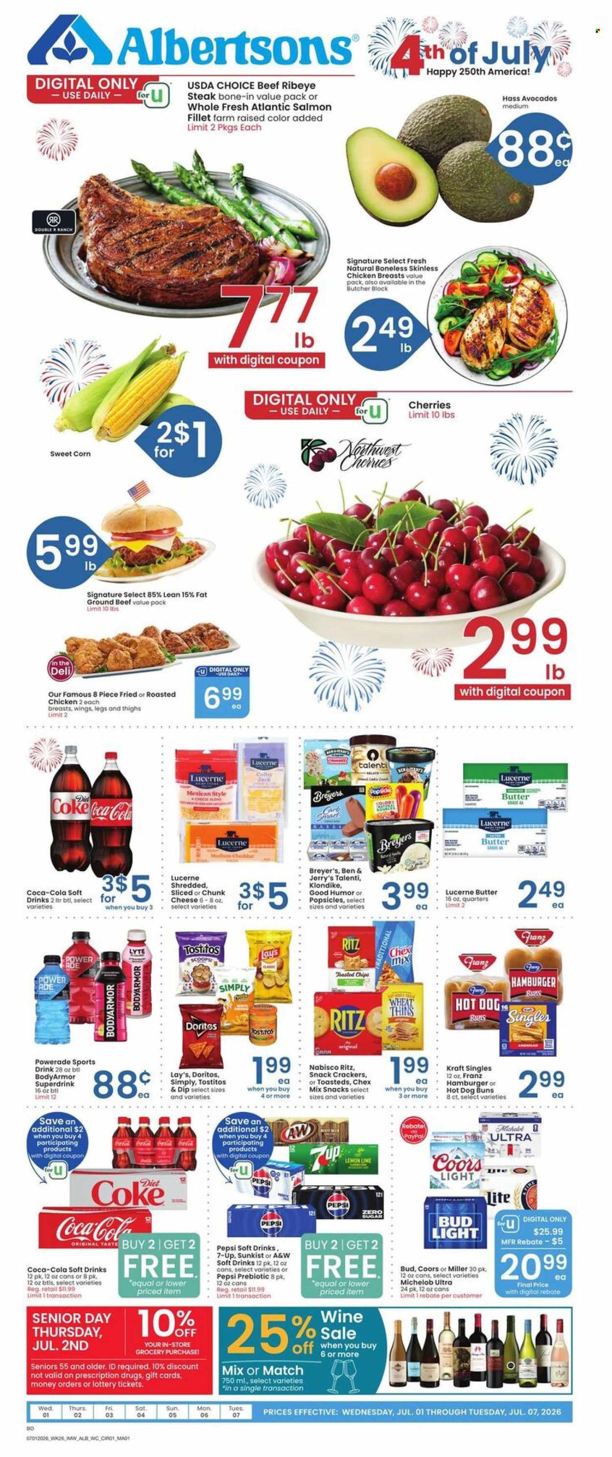 Albertsons ad - 07/01/2026 - 07/07/2026. Page 1