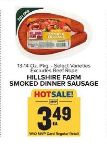 Hillshire Farm Smoked Dinner Sausage