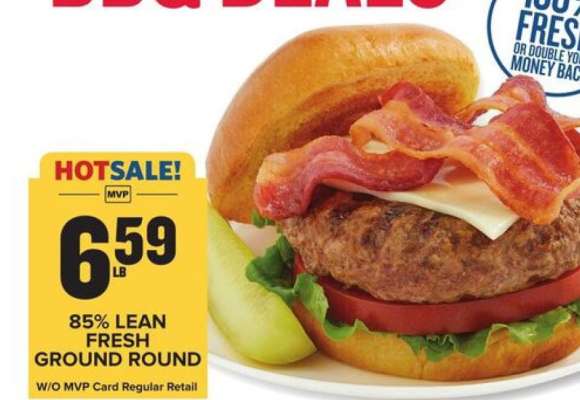 85% Lean Fresh Ground Round