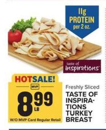 Taste of Inspirations Turkey Breast