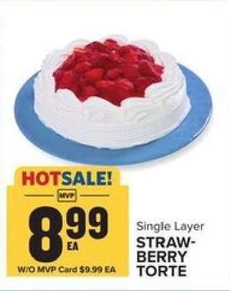 Strawberry Torte