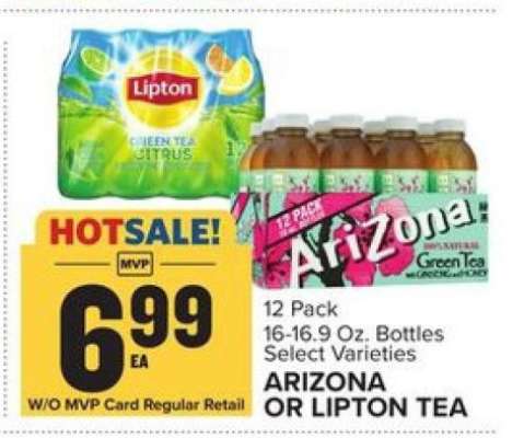ARIZONA OR LIPTON TEA