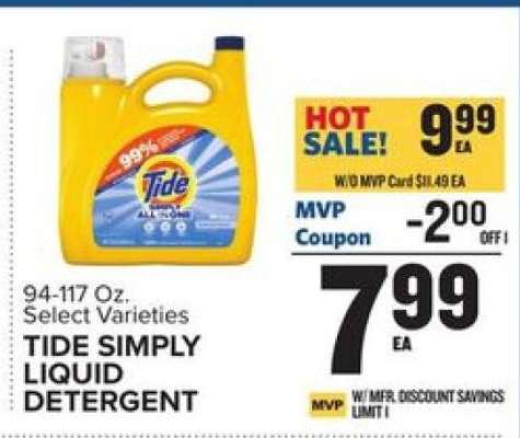 Tide Simply Liquid Detergent