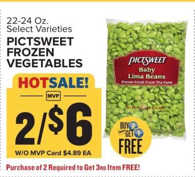Pictsweet Frozen Vegetables