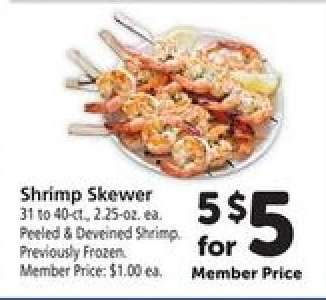 Shrimp Skewer