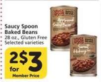 Saucy Spoon Baked Beans