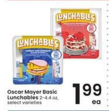 Oscar Mayer Basic Lunchables