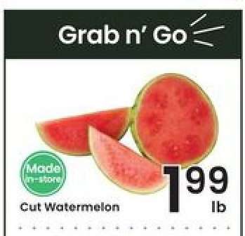 Cut Watermelon