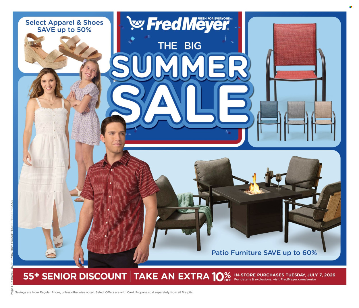Fred Meyer ad - 07/01/2026 - 07/07/2026. Page 1