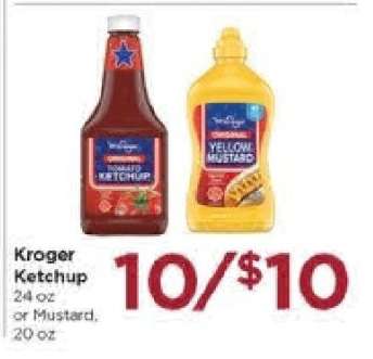 Kroger Ketchup