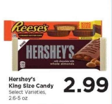 Hershey's King Size Candy