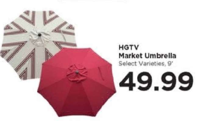 HGTV Market Umbrella