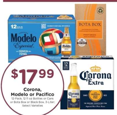 Corona, Modelo or Pacifico