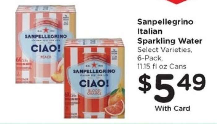Sanpellegrino Italian Sparkling Water