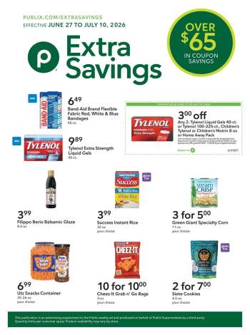 Publix Flyer - 06/27/2026 - 07/10/2026.