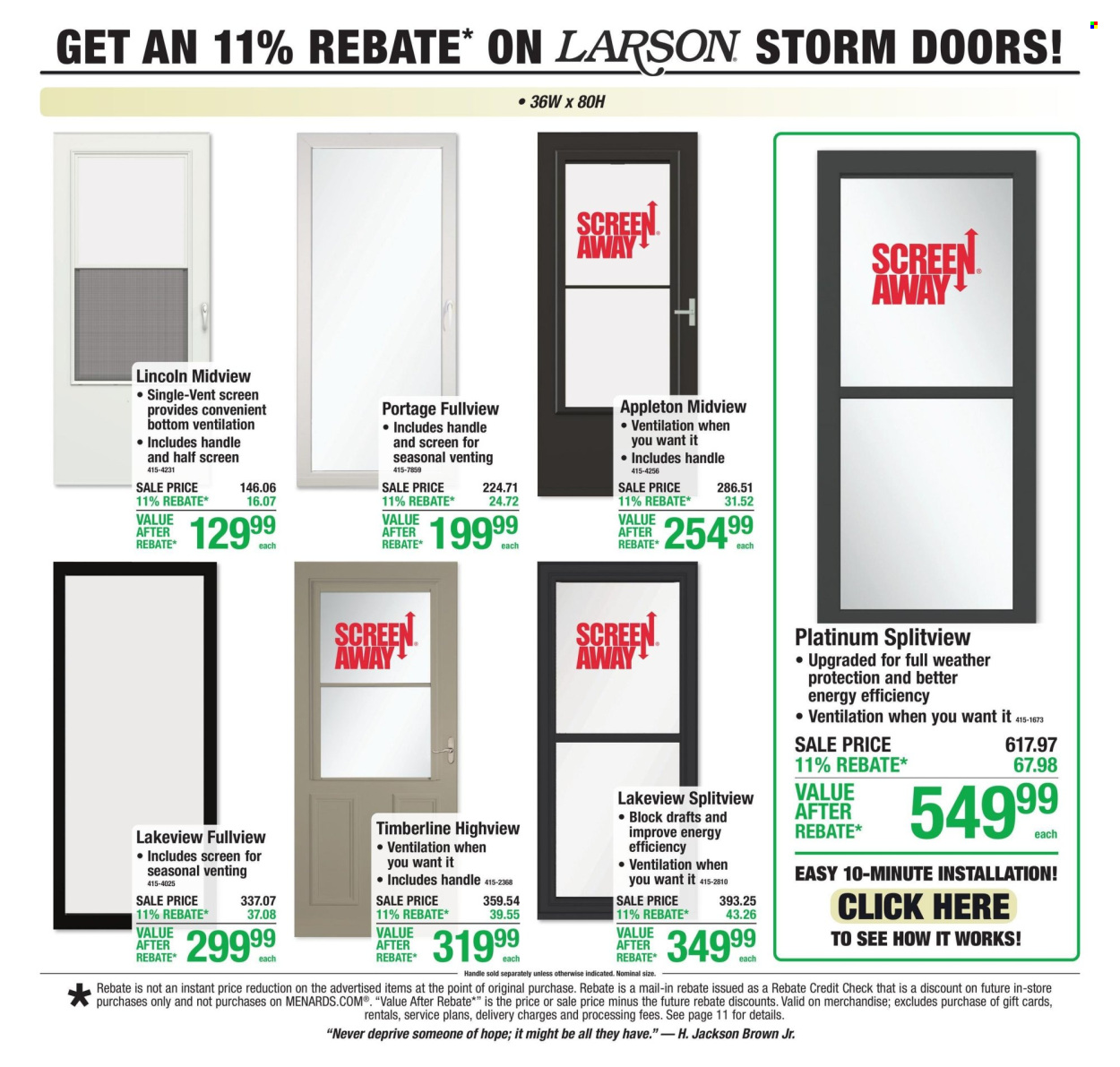 Menards ad - 07/02/2026 - 07/12/2026. Page 12