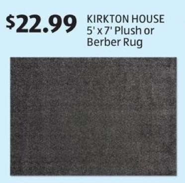 KIRKTON HOUSE 5' x 7' Plush or Berber Rug