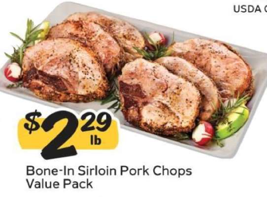 Bone-In Sirloin Pork Chops Value Pack