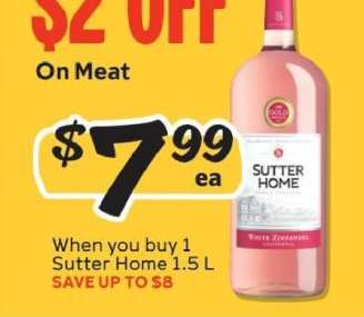 Sutter Home 1.5 L