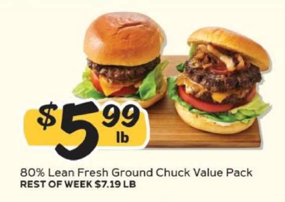 80% Lean Fresh Ground Chuck Value Pack