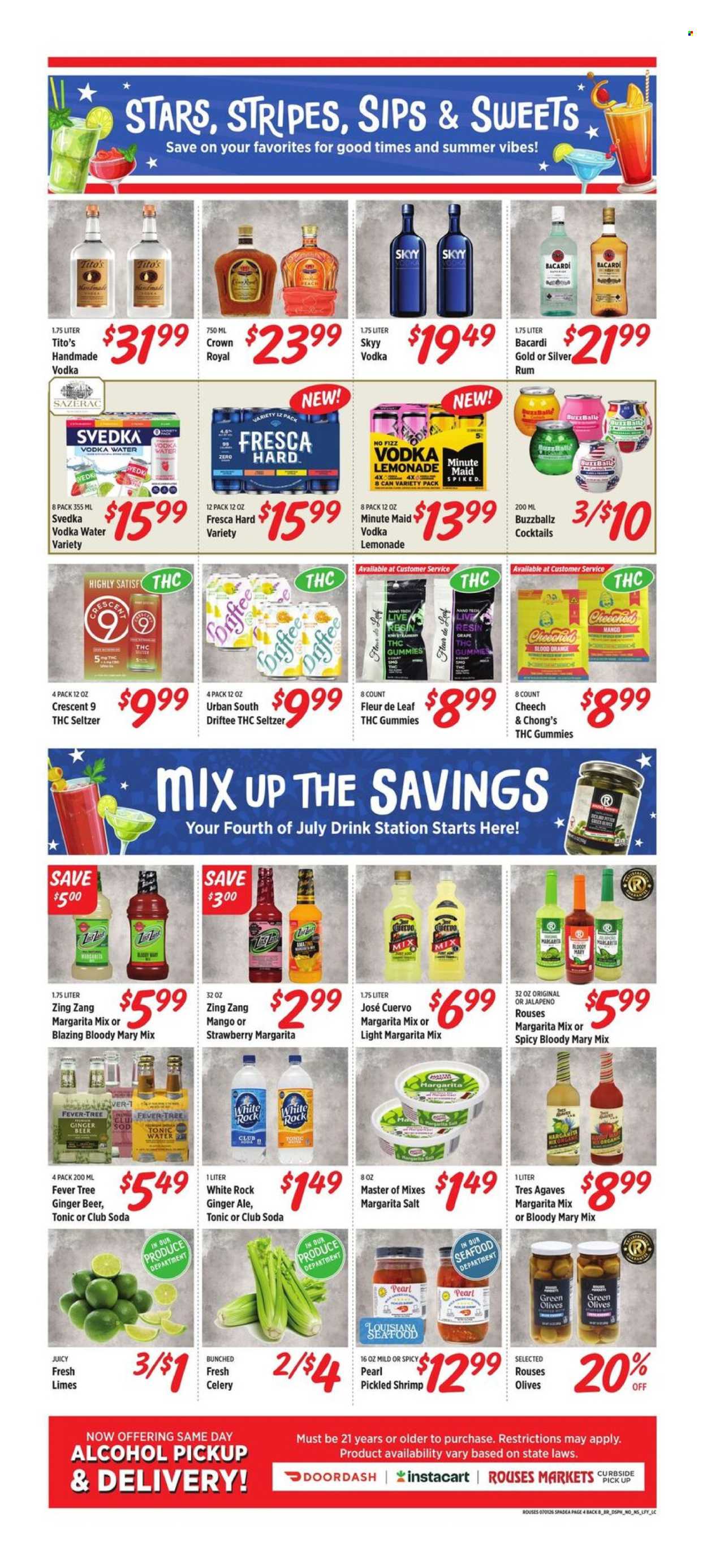 Rouses Markets ad - 07/01/2026 - 07/08/2026. Page 8