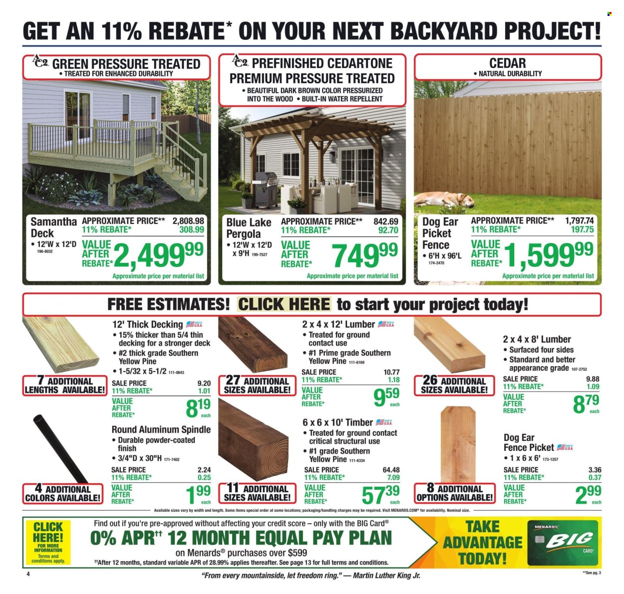 Menards ad - 06/25/2026 - 07/05/2026. Page 7