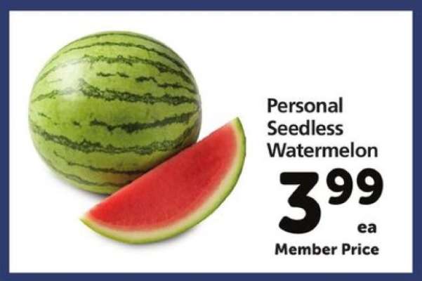Personal Seedless Watermelon