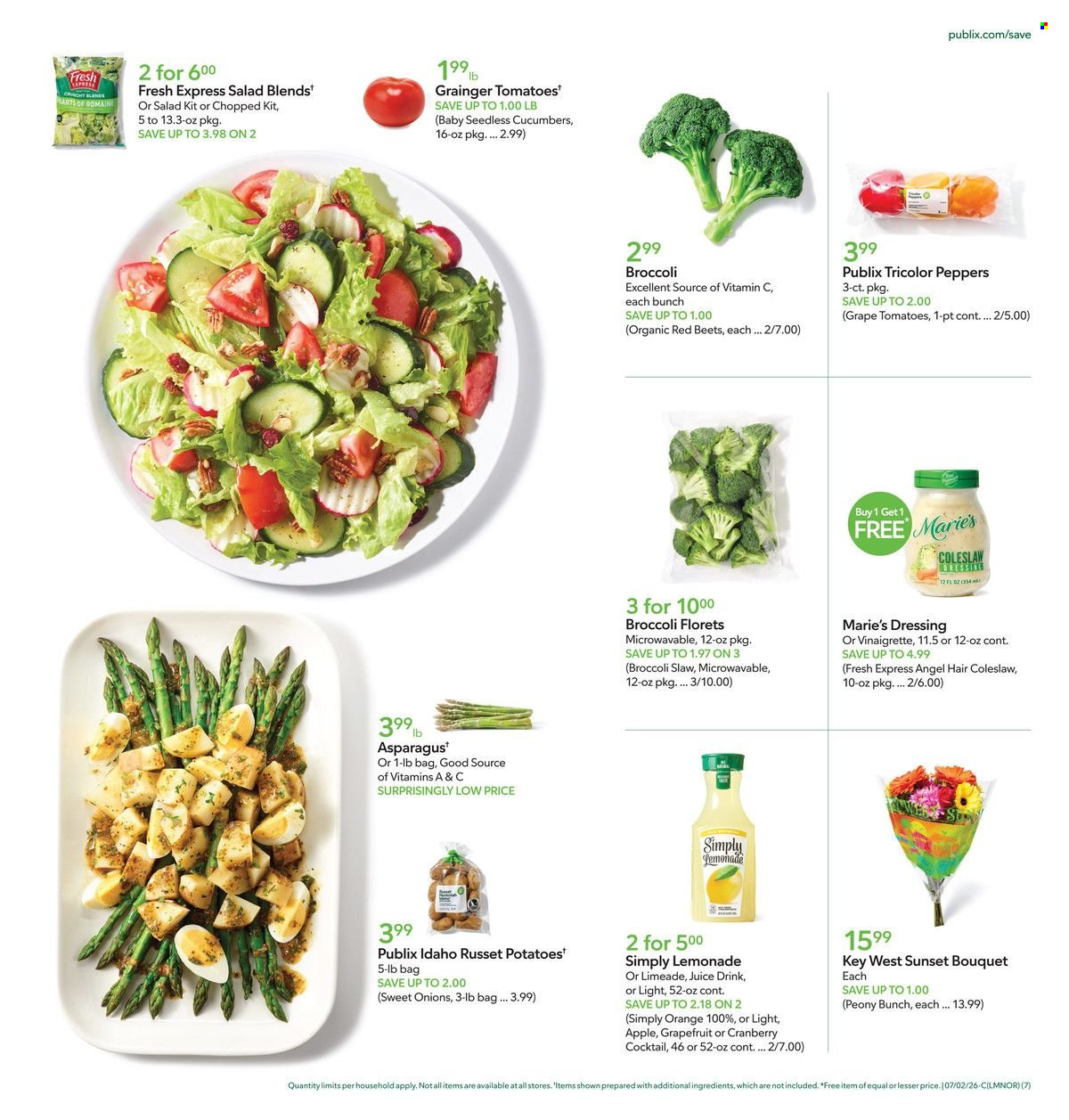 Publix ad - 07/01/2026 - 07/07/2026. Page 7