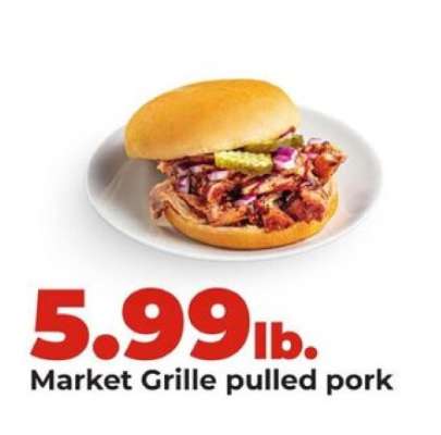 Market Grille pulled pork