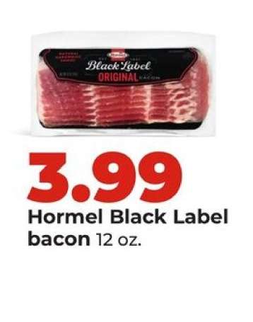 Hormel Black Label Bacon