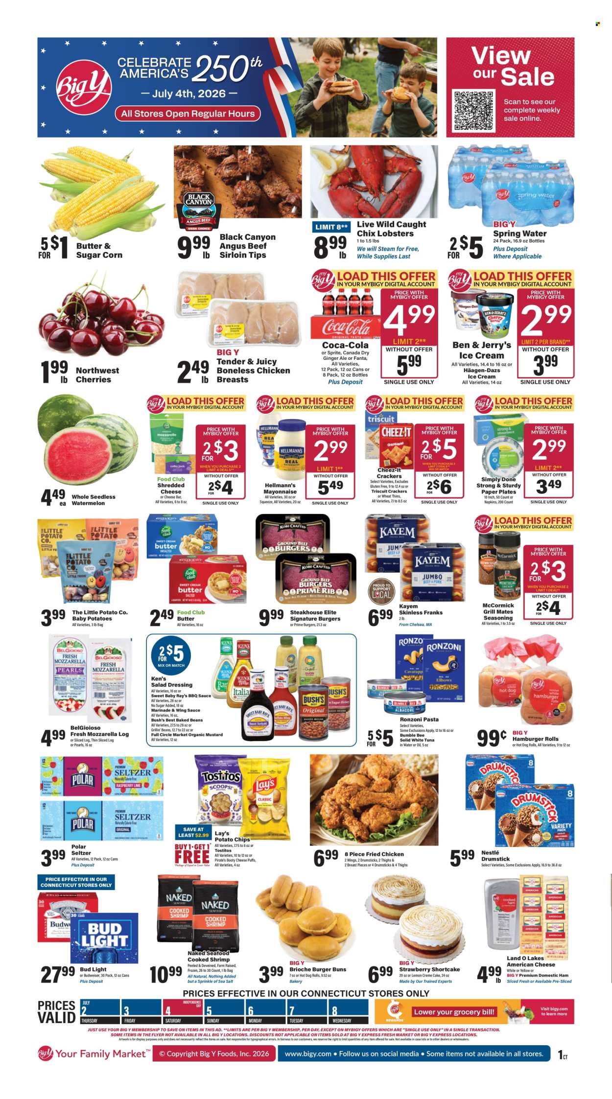 Big Y ad - 07/02/2026 - 07/08/2026. Page 1