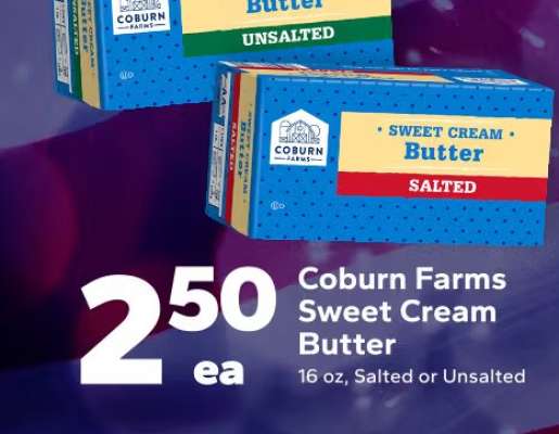 Coburn Farms Sweet Cream Butter