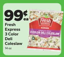 Fresh Express 3 Color Deli Coleslaw