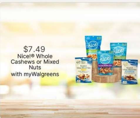 Nice!® Whole Cashews or Mixed Nuts