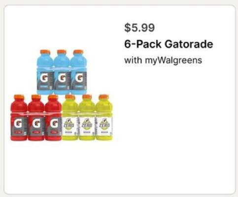6-Pack Gatorade