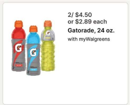 Gatorade, 24 oz.