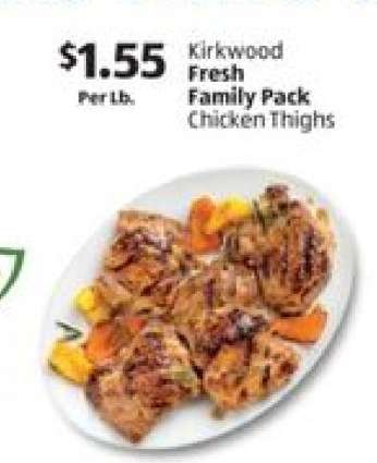 Kirkwood Fresh Family Pack Chicken Thighs