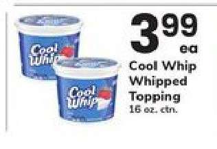 Cool Whip Whipped Topping