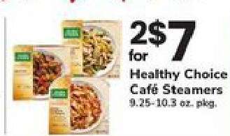 Healthy Choice Café Steamers