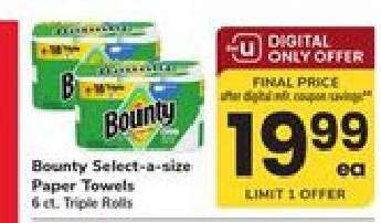 Bounty Select-A-Size Paper Towels