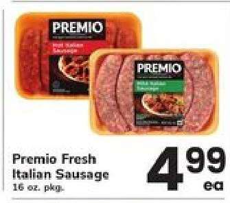 Premio Fresh Italian Sausage