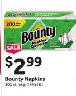 Bounty Napkins